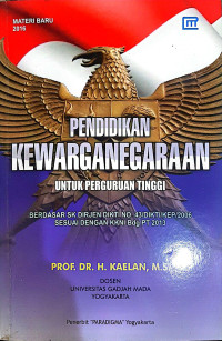 Image of Pendidikan Kewarganegaraan Untuk Perguruan Tinggi