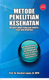 Image of METODE PENELITIAN KESEHATAN